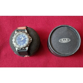 Animal W130 Surferuhr / Extremsport-Uhr, drehbare Lünette, Wasserdicht, Klettband, Japan-Uhrwerk, NEU