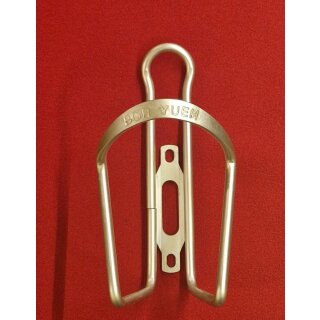 Bor Yueh Alu Flaschenhalter, silber satin, NEU