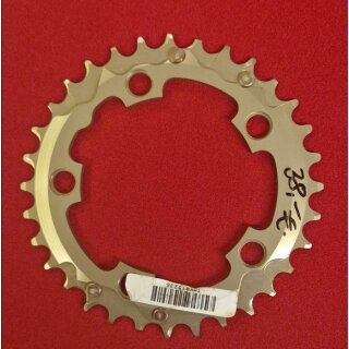 Stronglight MTB Kettenblatt, Alu 7075, 94mm Compact Lochkreis, 32 Zähne, titan-Finish, NEU