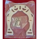 Vanguard Fish Brakebooster, inkl. Schrauben, silber, NEU