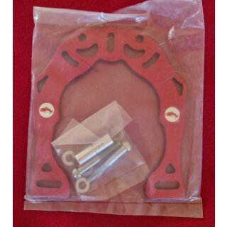 Vanguard Fish Brakebooster, inkl. Schrauben, rot, NEU