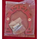 Vanguard Fish Brakebooster, inkl. Schrauben, rot, NEU