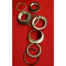 Ritchey Logic Steuersatz, 1 1/8" geschraubt, silber,...