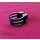 Alu Sattelstützenklemme inkl. Schraube, schwarz, 31,8mm, extrahohe 20mm, NEU