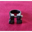 M-Wave Racky Alu Sattelstützenklemme für Gepäckträgermontage,  inkl. Schraube, schwarz, 31,8mm, NEU