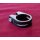 Alu Sattelstützenklemme inkl. Schraube, schwarz matt, 34mm, NEU