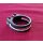 Alu CNC Sattelstützenklemme inkl. Schraube, schwarz/rot, 34,9mm, NEU