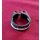 Alu CNC Sattelstützenklemme inkl. Schraube, schwarz/rot, 34,9mm, NEU