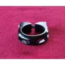 Alu Sattelstützenklemme inkl. Schraube, schwarz,...