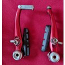 Vanguard Lizard V-Brakes, VR+HR, Alu, rot, NEU