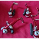 Vanguard Lizard V-Brakes, VR+HR, Alu, rot, NEU