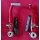 Vanguard Lizard V-Brakes, VR+HR, Alu, rot, NEU