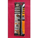 SKS Airboy Luftpumpe, 22cm Länge, schwarz, Duo-Kopf,...