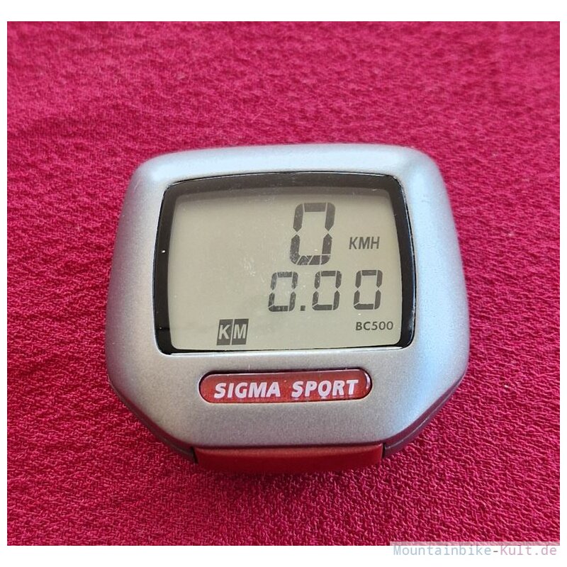 Sigma Sport BC500 Tacho Radcomputer, gebraucht
