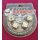 Trik Topz Ventilkappen "Würfel", für Autoventil, made in USA, 4er Set, gold, NEU