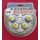 Trik Topz Ventilkappen "Blumen", für Autoventil, made in USA, 4er Set, gelb/weiss, NEU