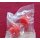 Ventilkappen "Totenkopf", für Autoventil, 2er Set, rot, NEU