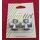 liix Ventilkappen "Iron Cross", für Autoventil, 2er Set, schwarz/silber, NEU