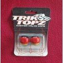 Trik Topz Ventilkappen "Deutschland-Flagge", für Autoventil, made in USA, 2er Set, NEU