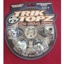 Trik Topz Ventilkappen "Totenkopf Chrom",...
