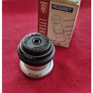 Ritchey Logic Steuersatz, 1 1/8" geschraubt, silber, NEU