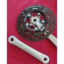 Shimano Altus A20 FC-AT20 Kurbeln, 28/38/48 Zähne Kettenblätter, 170mm, Vierkant, NEU, OVP