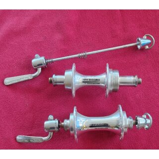 Sachs New Success Nabensatz, Rennrad, 7-fach Schraubkranz, 36 Loch, 130mm Einbaubreite, silber, NEU