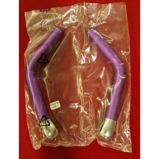 Alu Barends, Alu, lang, purple, inkl. Lenkerstopfen, NEU