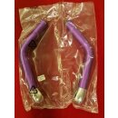 Alu Barends, Alu, lang, purple, inkl. Lenkerstopfen, NEU