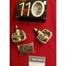 MKS MXP-110 Clickpedale, inkl. Cleats, titan-Finish, made...