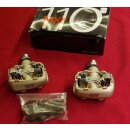 MKS MXP-110 Clickpedale, inkl. Cleats, titan-Finish, made...