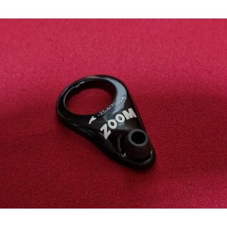 Zoom Alu Bremszuggegenhalter, für 1" geschraubte Steuersätze, schwarz, NEU