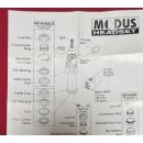 Modus 1 1/8" Adapter-Steuersatz - Gewindegabel mit...