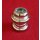 Stahl Steuersatz, 1 1/8" geschraubt, silber, NEU