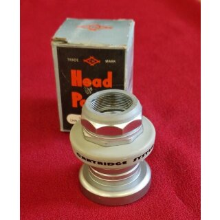 Chin Haur Cartridge Steuersatz, 1" geschraubt, grau, NEU