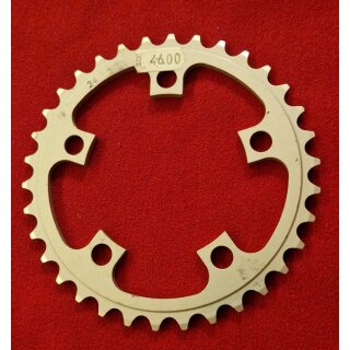Alu Kettenblatt, 94mm Compact Lochkreis, 34 Zähne, silber, NEU