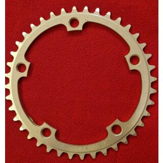 Shimano Rennrad Kettenblatt, Alu, 40 Zähne, 130mm Lochkreis, silber, NEU