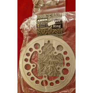 Crux Rockring, Compact-Lochkreis 94mm, für 46 Zähne, silber, inkl. Schrauben, NEU