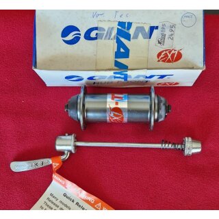 Giant EXT Vorderradnabe, 36 Loch, grau, inkl. Schnellspanner, NEU