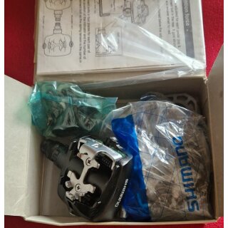 Shimano PD-M525 SPD Click-Pedale MTB, schwarz, NEU