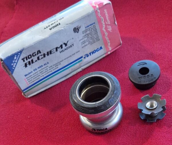 Tioga Alchemy OS-NSS-AL2 Steuersatz, 1 1/8" Ahead, made in Japan, NEU