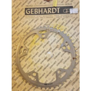 Gebhardt Rennrad Kettenblatt, 5-Arm, 130mm Lochkreis, 48 Zähne, silber, NEU