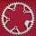 Zero Kettenblatt, 110mm Standard Lochkreis, 46 Zähne, silber, cnc-gefräßt, NEU