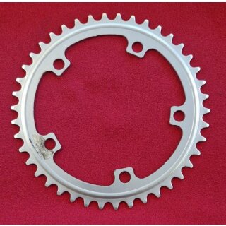 Alu Kettenblatt, 122mm Lochkreis, 42 Zähne, silber, NEU