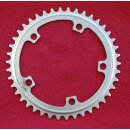 Alu Kettenblatt, 122mm Lochkreis, 42 Zähne, silber, NEU
