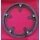 Alu Kettenblatt mit Alu-Schutzring, 130mm Lochkreis, 52 Zähne, schwarz, NEU