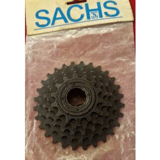 Sachs Schraubkranz, 5-fach, 14-28 Zähne, made in France, schwarz, NEU