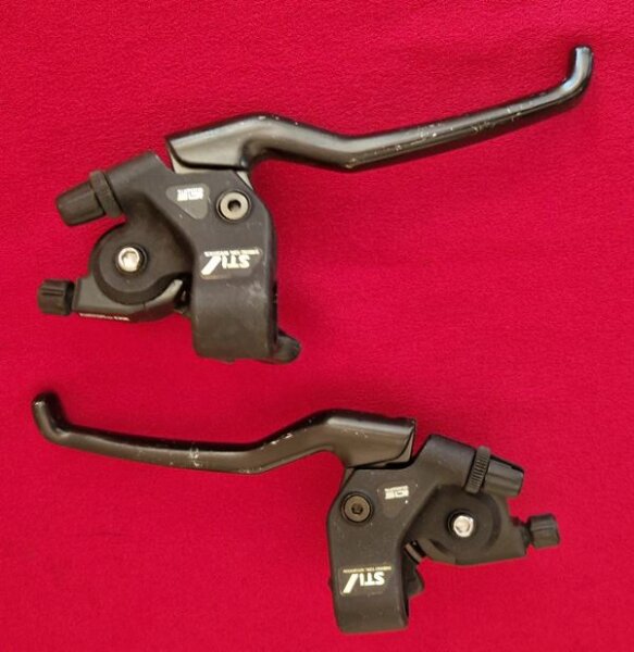 Shimano Deore DX ST-M070 STI-Einheiten, Schalt-/Bremshebel, Paar, NEU