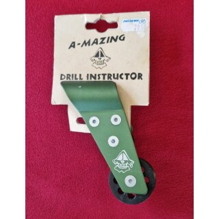 A-Mazing Toys Drill Instructor Kettenführung, Alu, grün, NEU