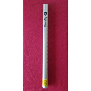 Roox S4 Sattelstütze, 27,2mm, 400mm, silber, ohne Kopf, NEU